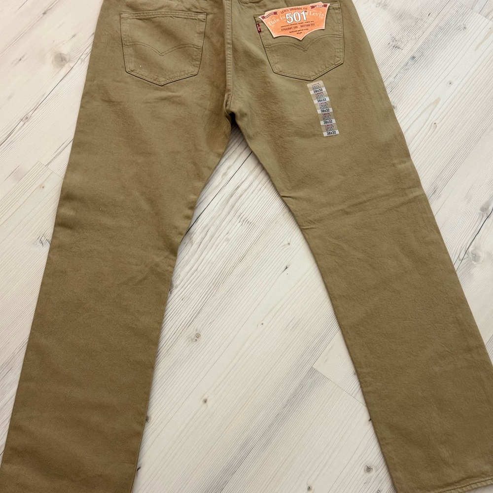 Levi's Tan Straight Jeans Casual Comfort